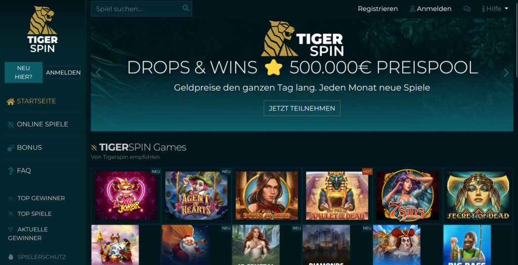 tigerspin online casino