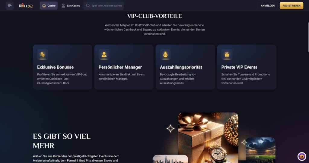 RollXO 9 RollXO Casino VIP Club