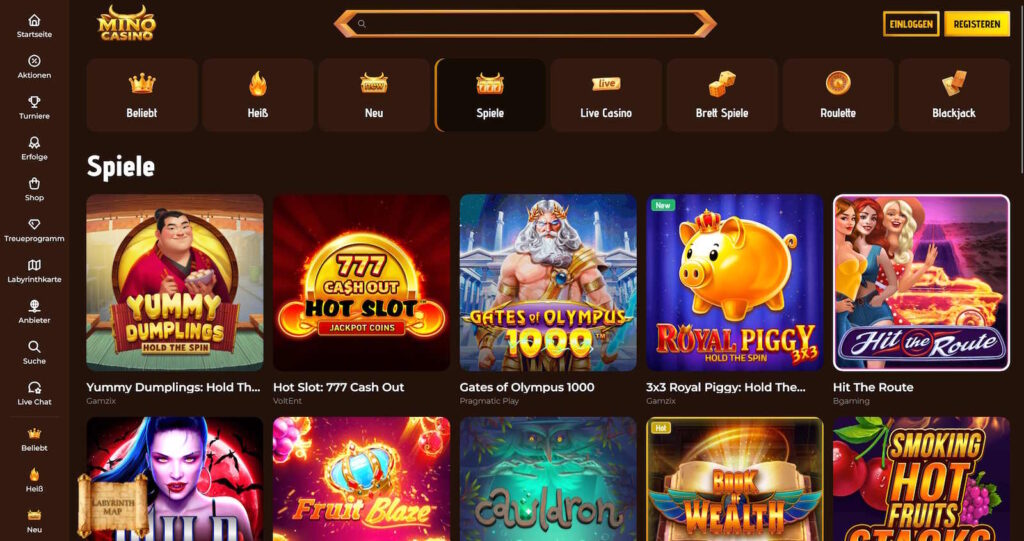 Mino Casino 5 MinoCasino Slots