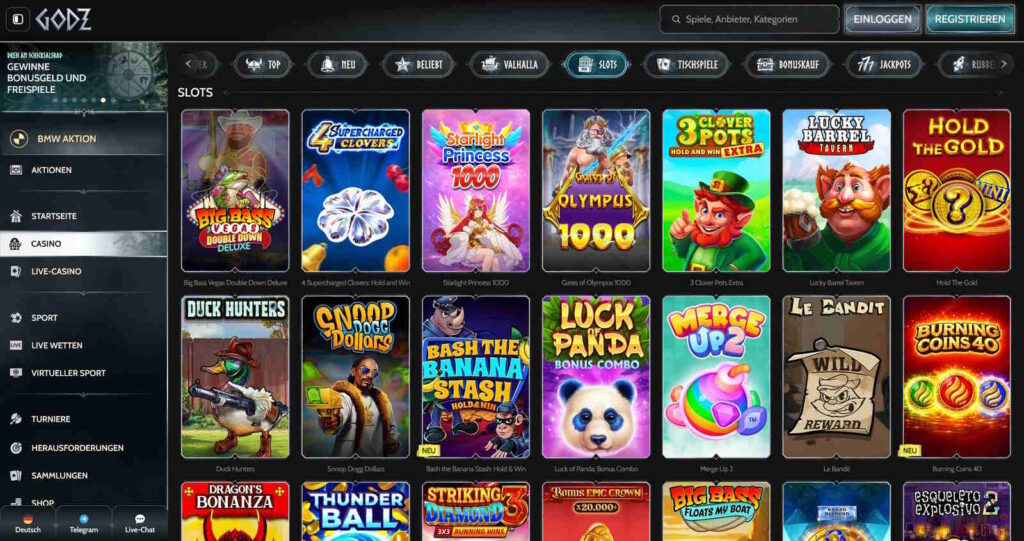 Godz 6 Godz Casino Slots