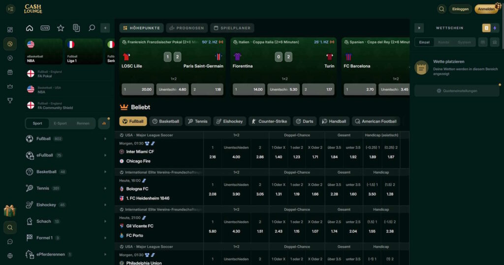 CashLounge 7 CashLounge Sportwetten
