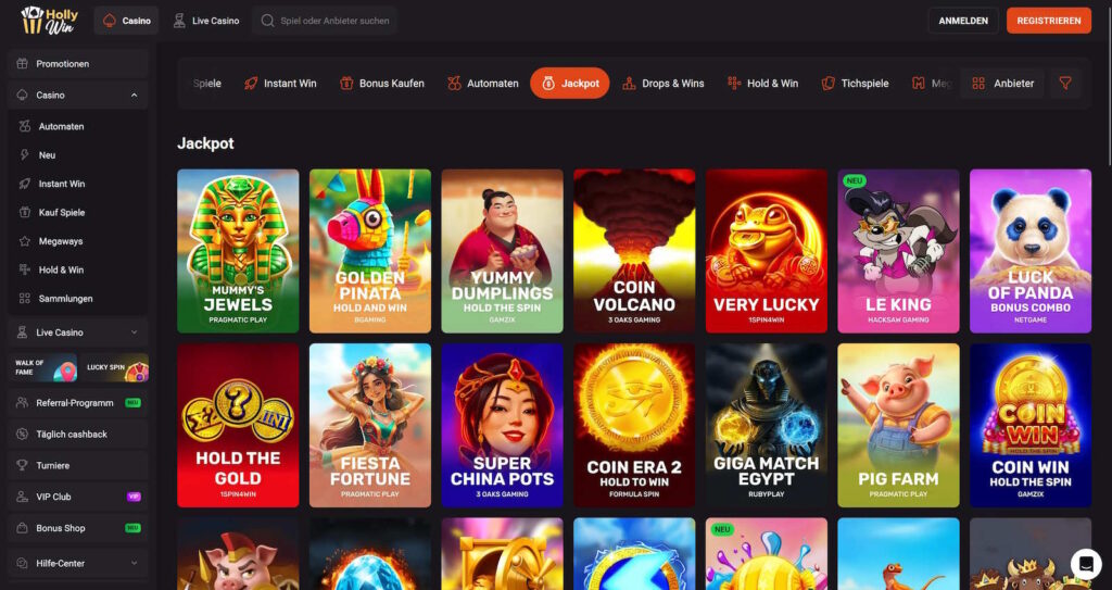 Hollywin 3 Hollywin Jackpots