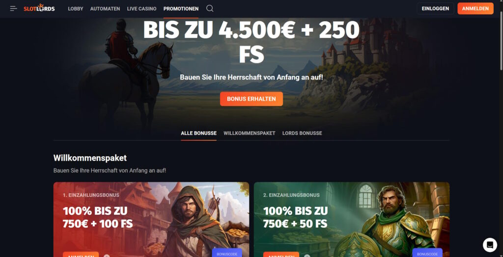 Slotlords 5 Slotlords Bonus