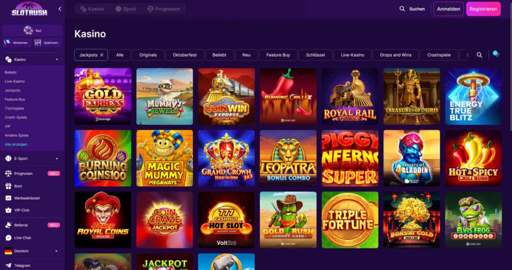 Slotrush 5 Slotrush Jackpots