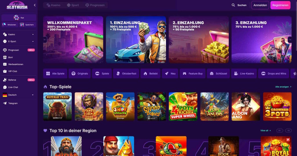 Slotrush 10 slotrush Casino Startseite Übersicht